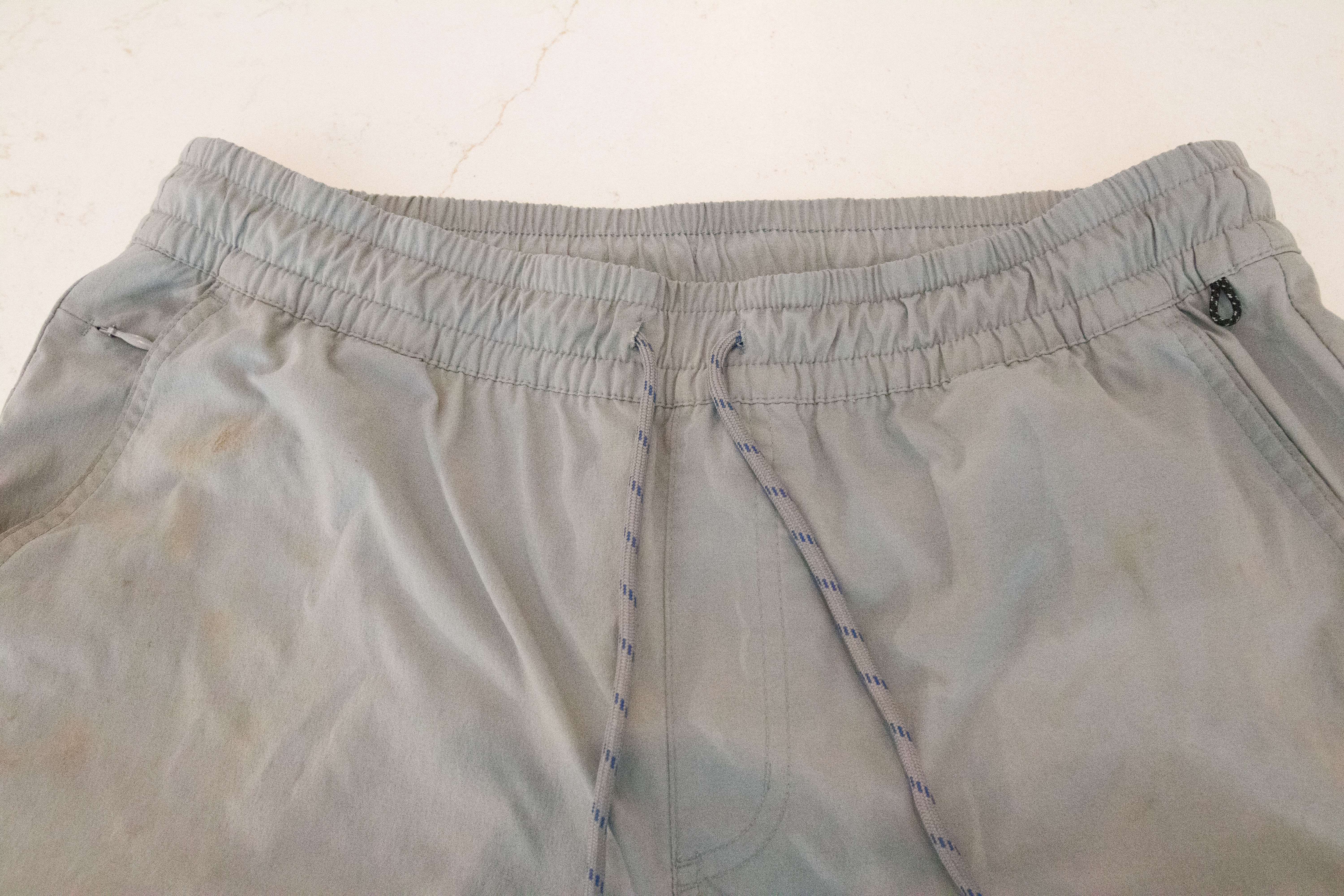 The elastic waistband on the Magellan Outdoors Pro Jacob Wheeler Angler Joggers