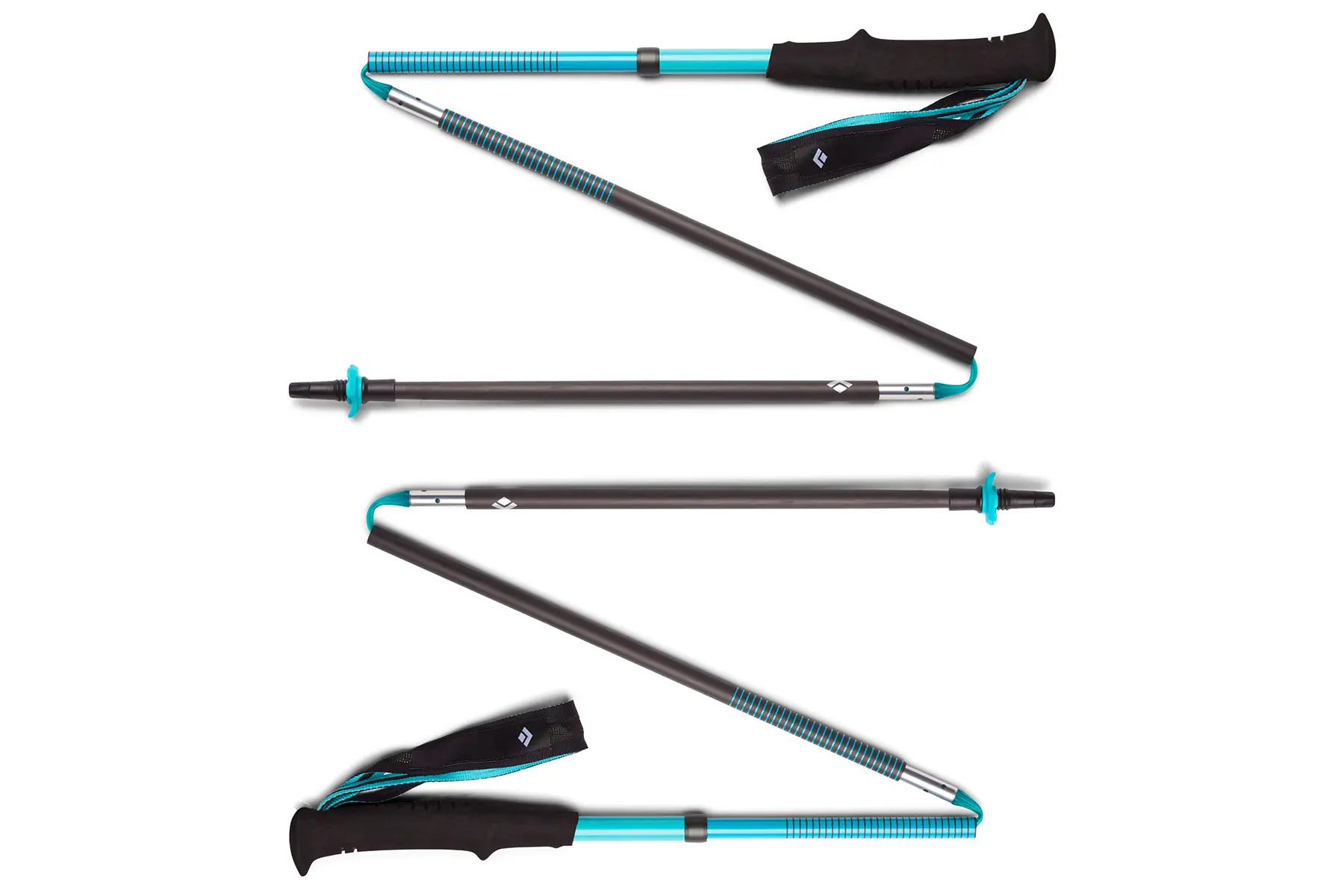 black diamond distance carbon z trekking poles