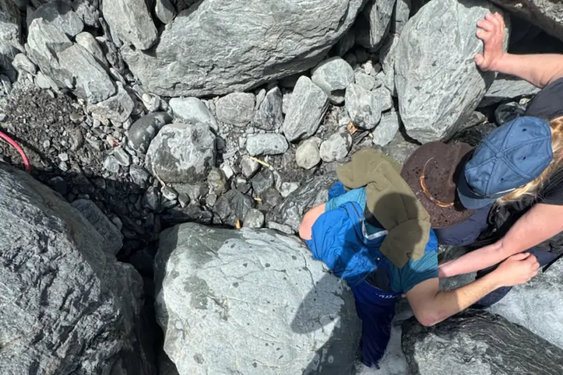‘Never Seen Anything Like This’: Man Rescued After Being Trapped Under 700-Pound Boulder