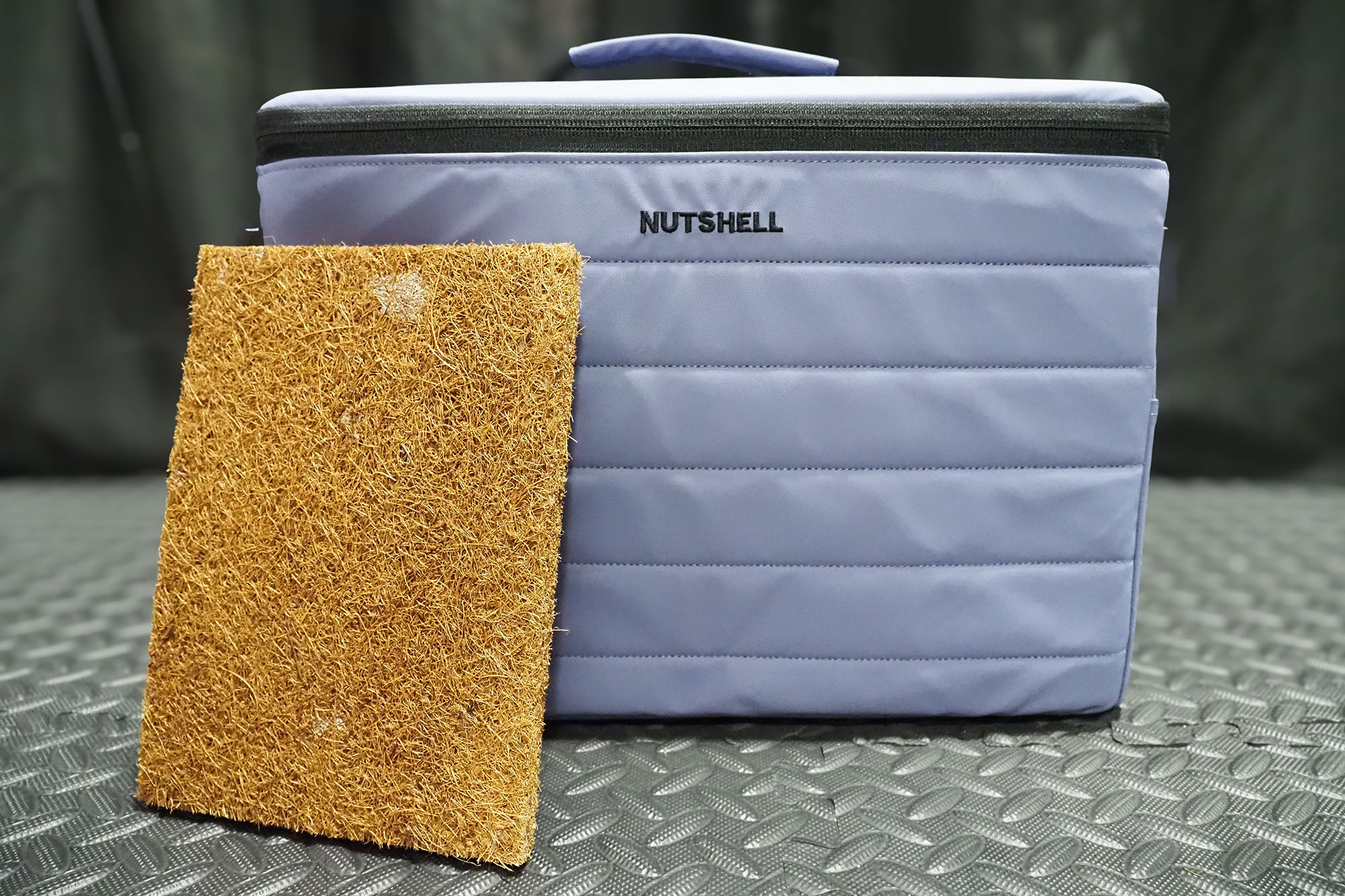 nutshell cooler with coconut husk insulation