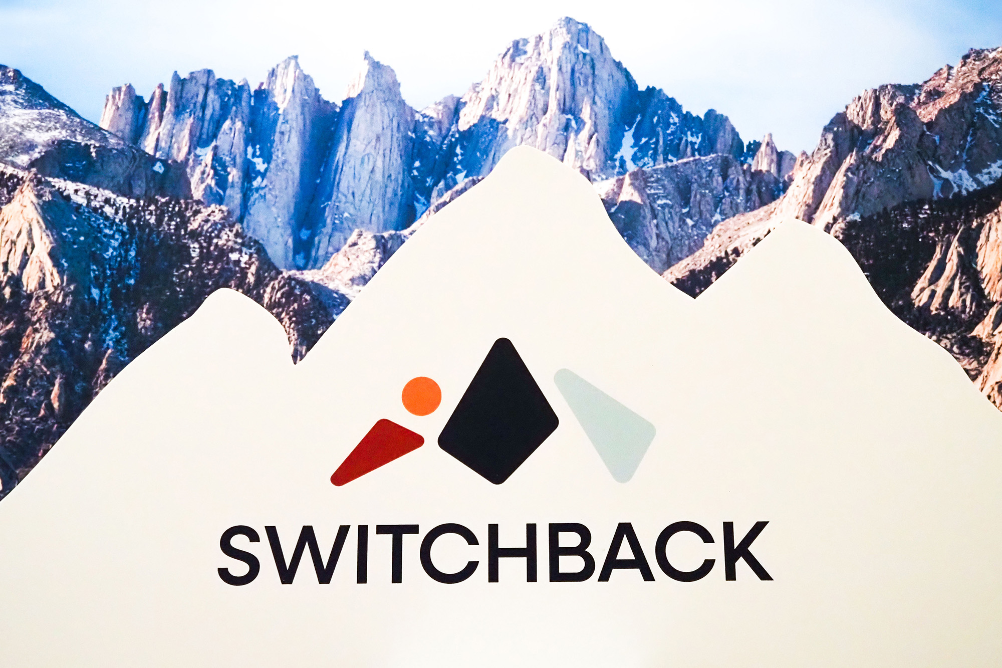switchback trade show sign