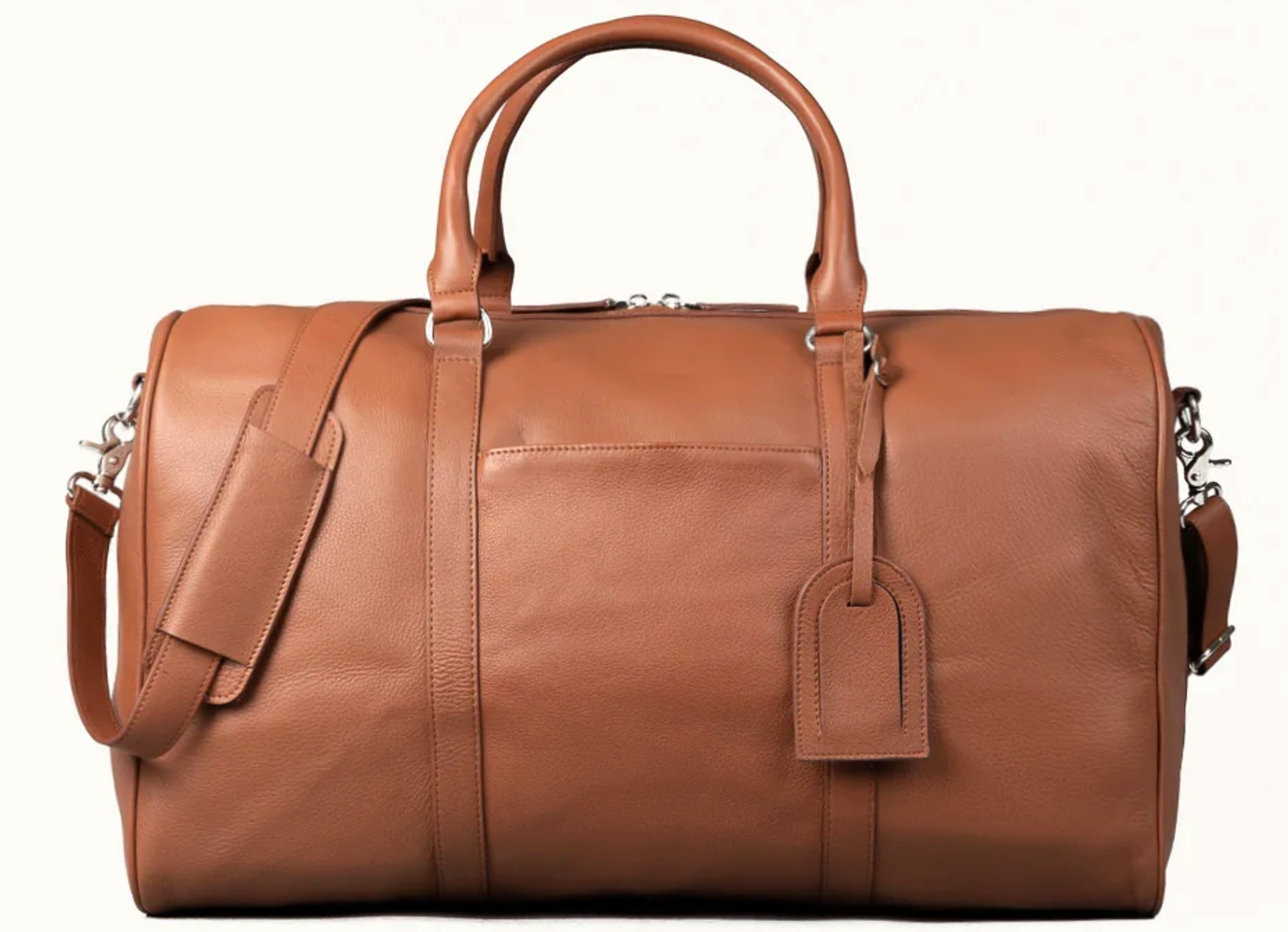 the jacket maker duffle bag