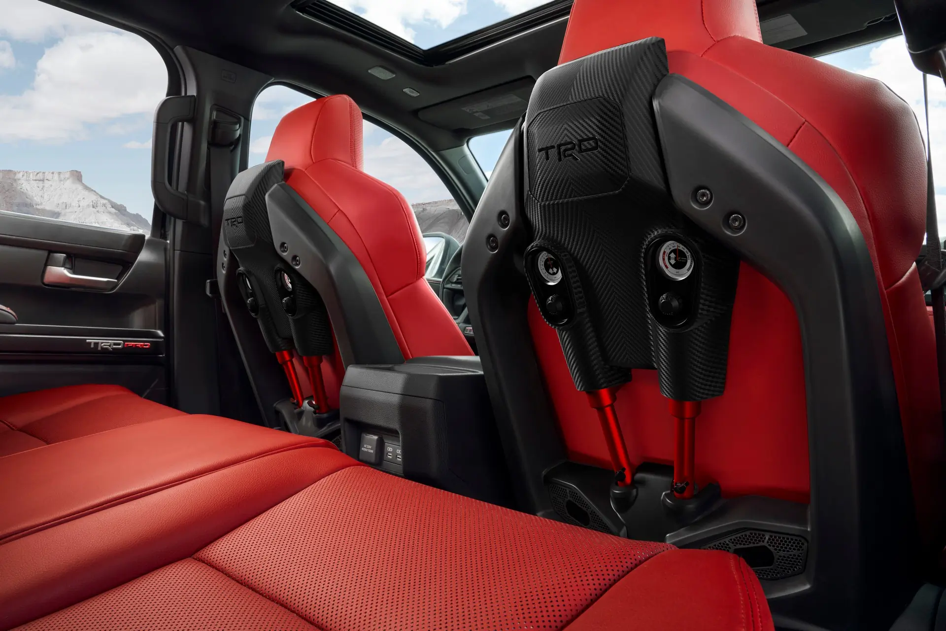 Toyota Tacoma TRD Pro Iso Dynamic seats