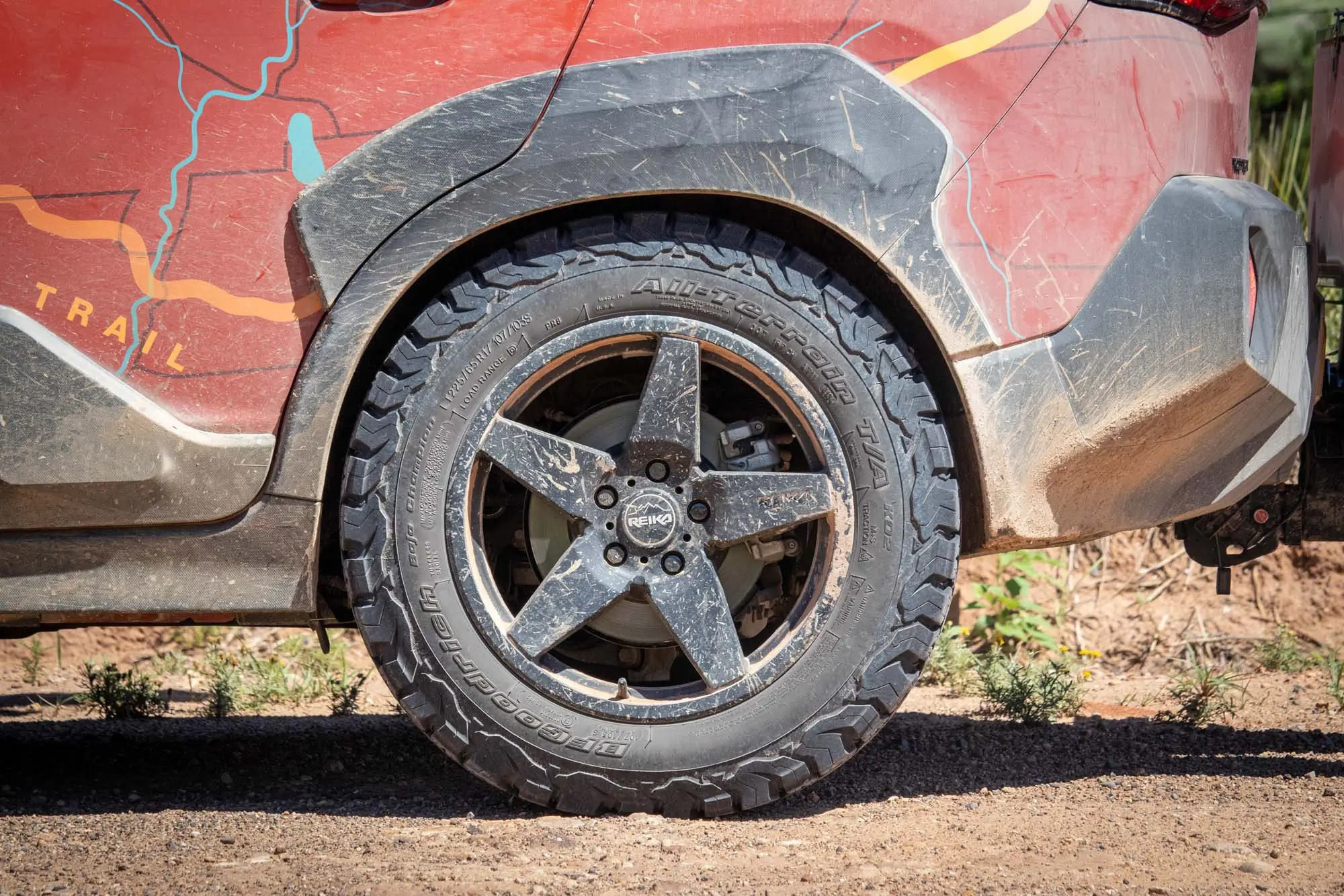 2025 Subaru Crosstrek Wilderness on TransAmerica Trail