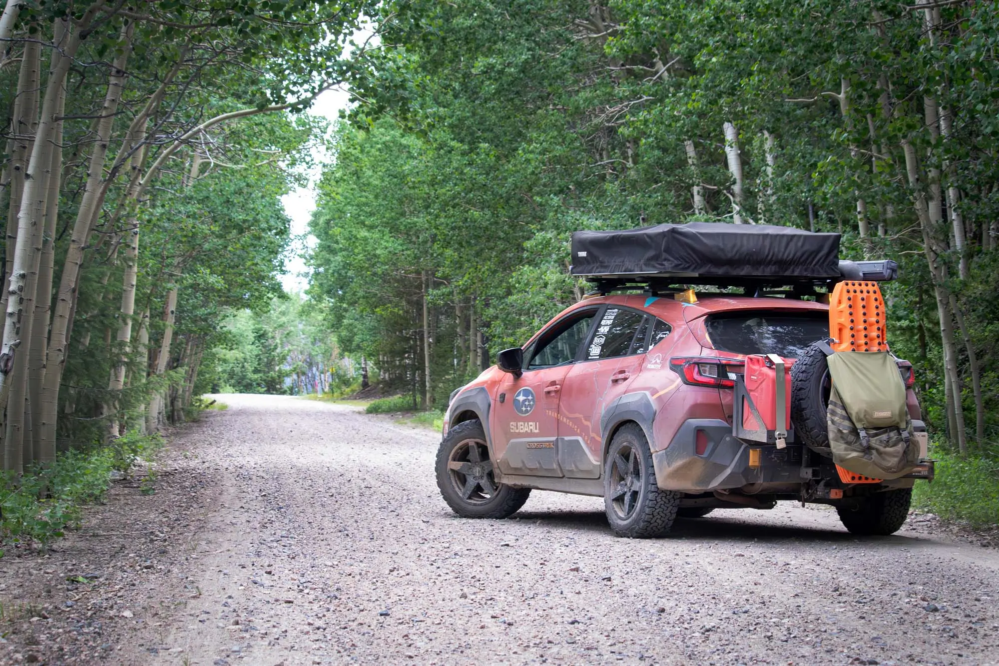 2025 Subaru Crosstrek Wilderness on TransAmerica Trail