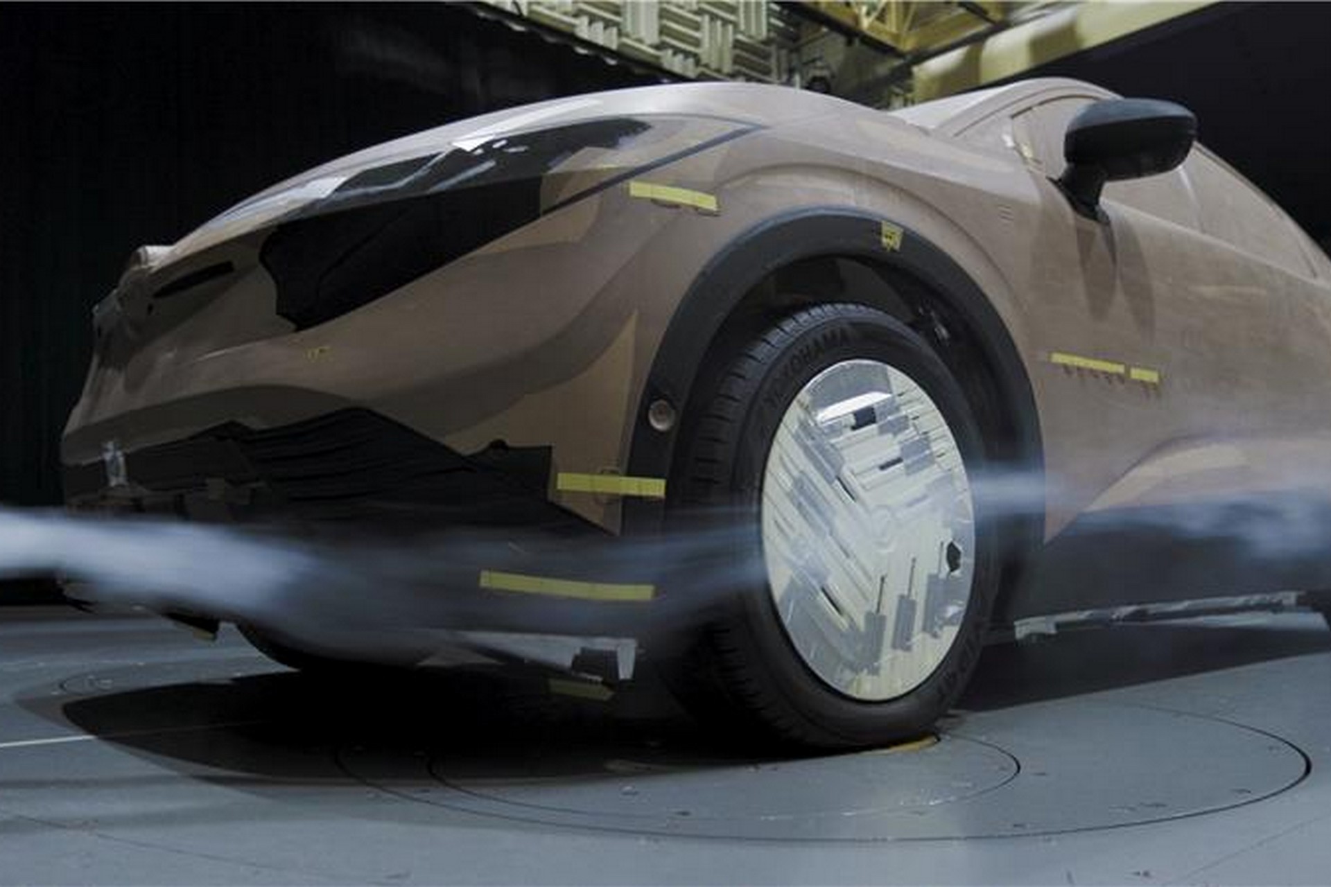 Nissan Leaf Clay Model