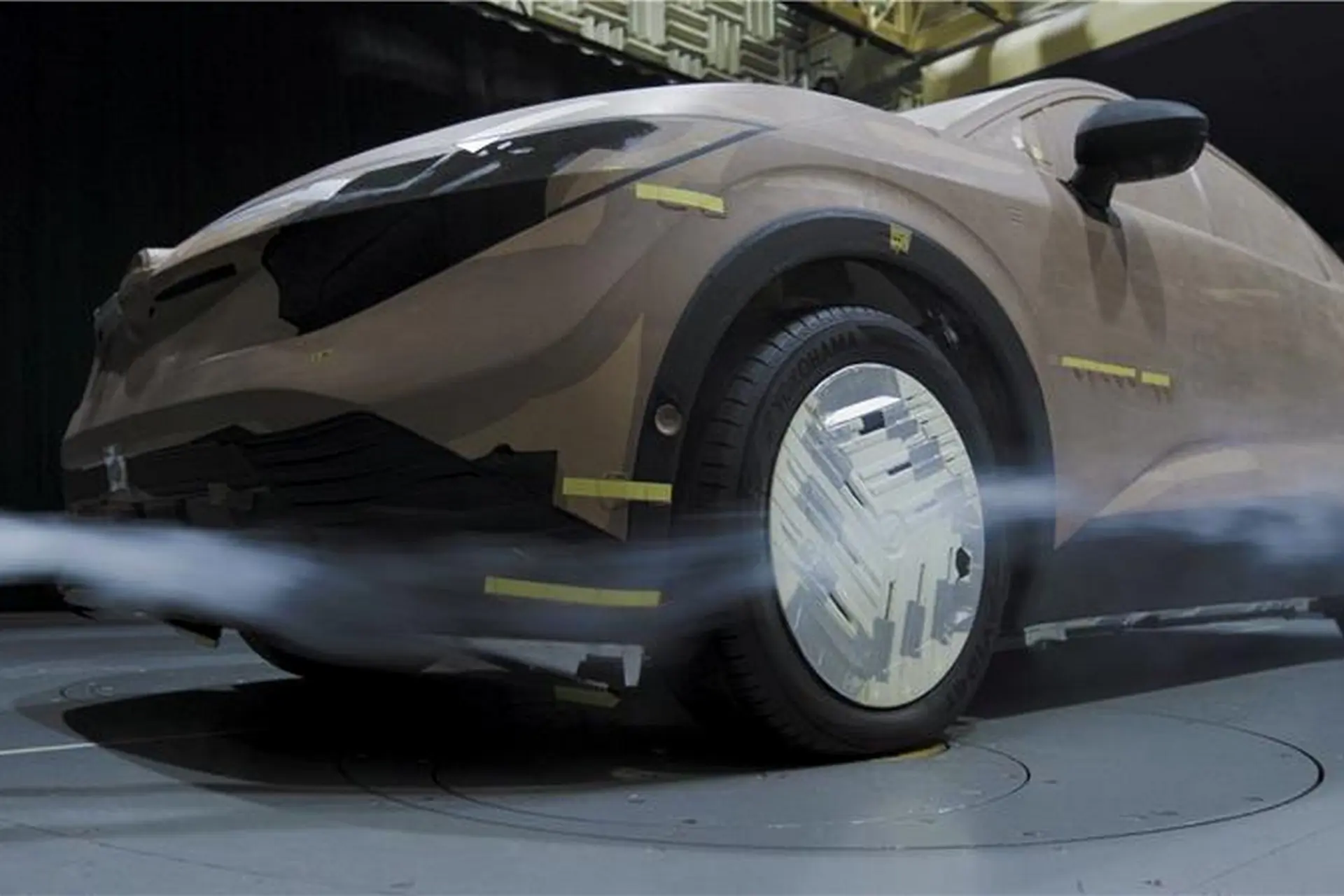 Nissan Leaf Clay Model