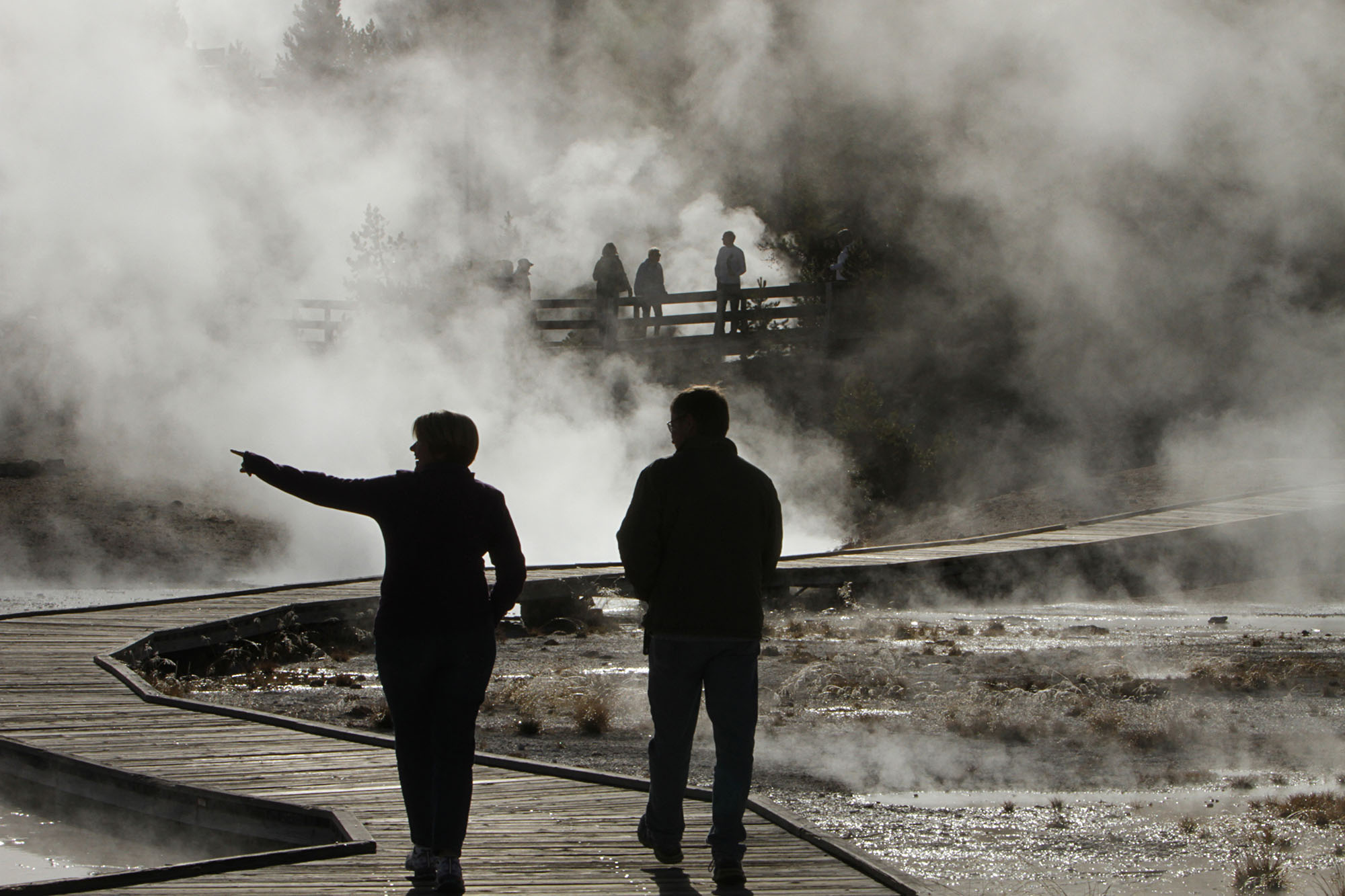 Norris Geyser Basin Yellowstone National Park