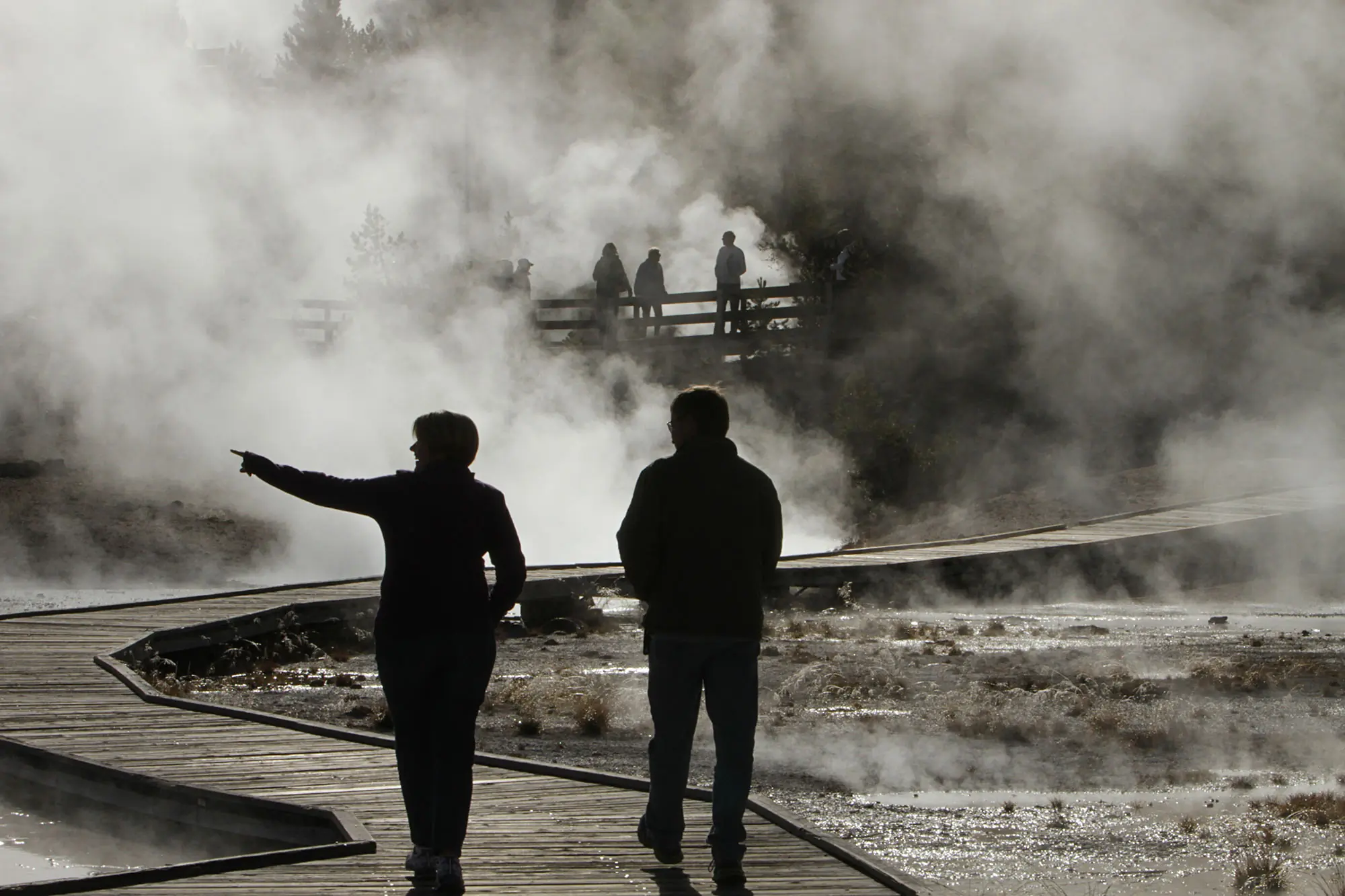 Norris Geyser Basin Yellowstone National Park