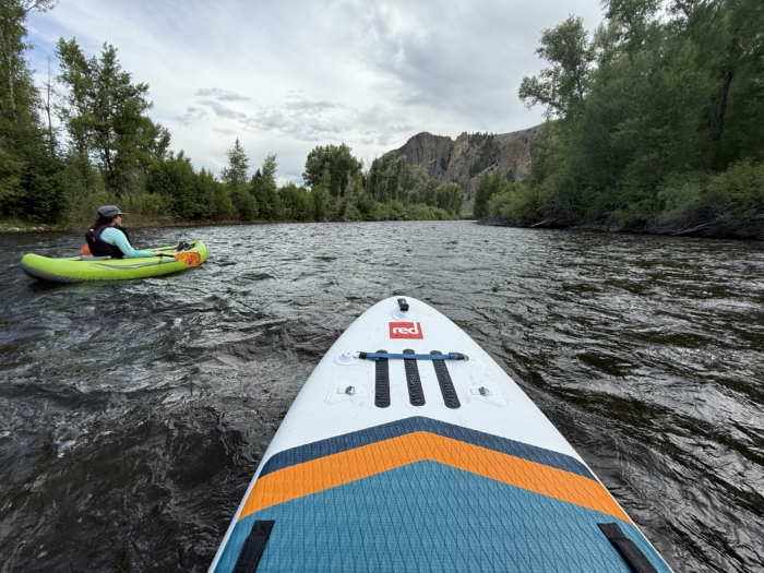 Red Paddle Co 9'6" Wild MSL Inflatable Paddle Board; Photo/Morgan Tilton