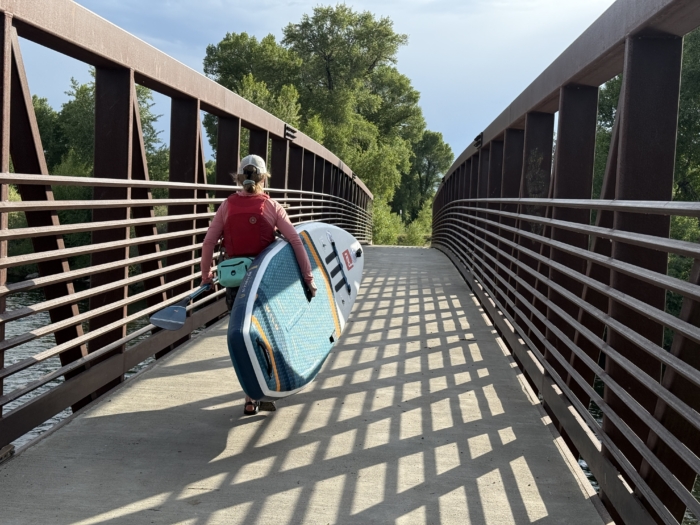 Red Paddle Co 9'6" Wild MSL Inflatable Paddle Board; Photo/Morgan Tilton