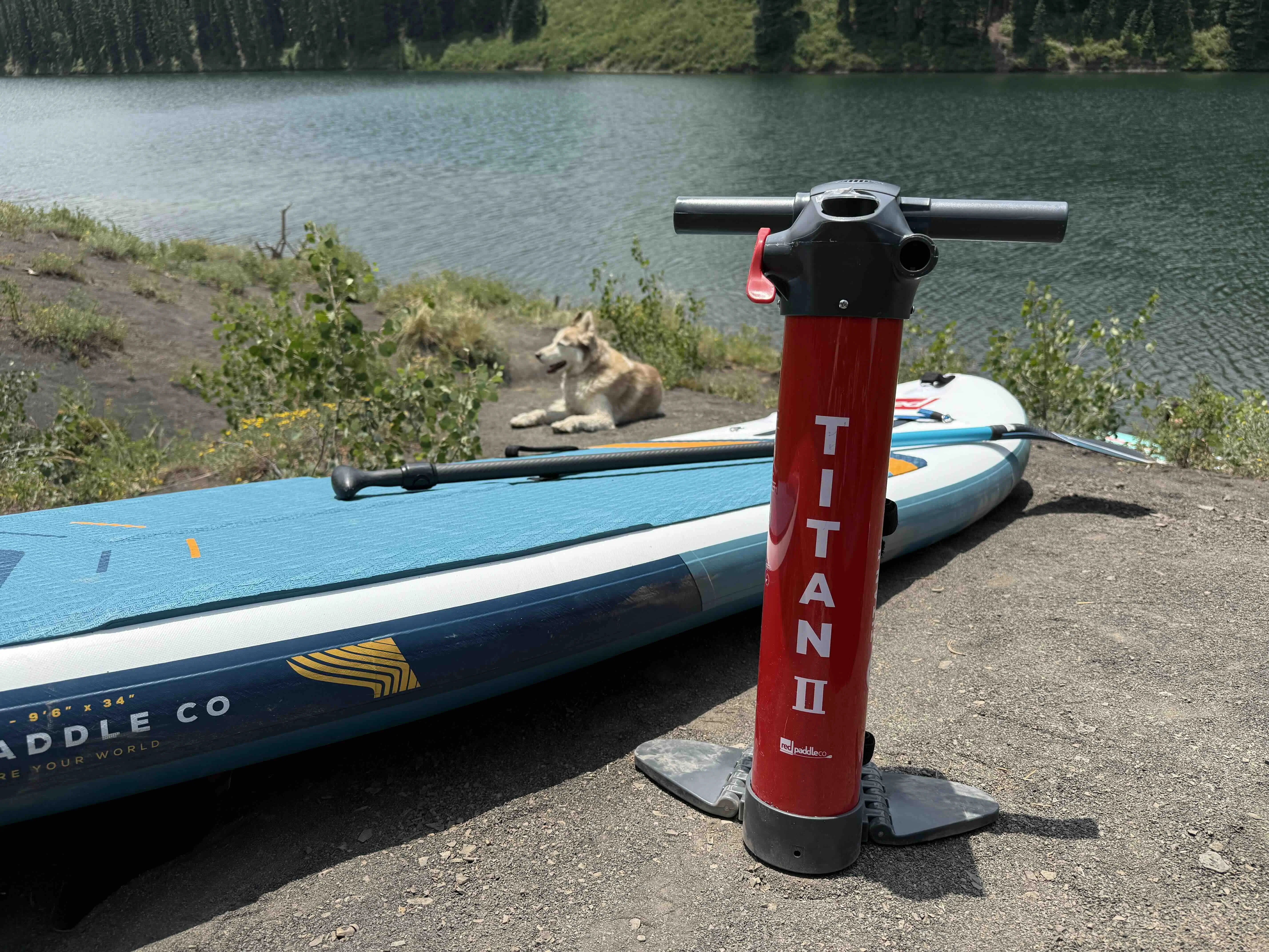 Red Paddle Co 9'6" Wild MSL Inflatable Paddle Board; (Photo/Morgan Tilton)