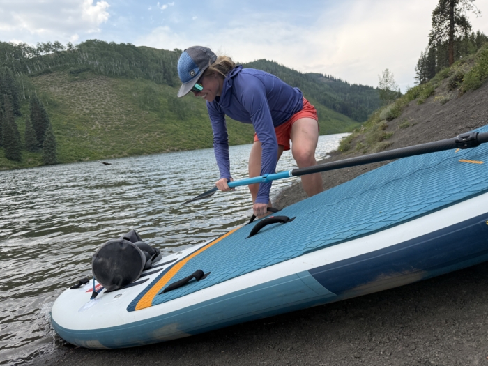 Red Paddle Co 9'6" Wild MSL Inflatable Paddle Board; Photo/Abigail Lafleur