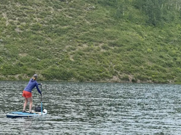 Red Paddle Co 9'6" Wild MSL Inflatable Paddle Board; PC Abigail Lafleur