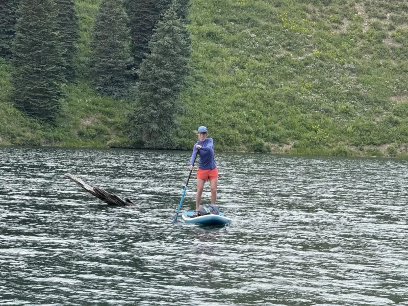 Red Paddle Co 9'6" Wild MSL Inflatable Paddle Board; Photo/Abigail Lafleur