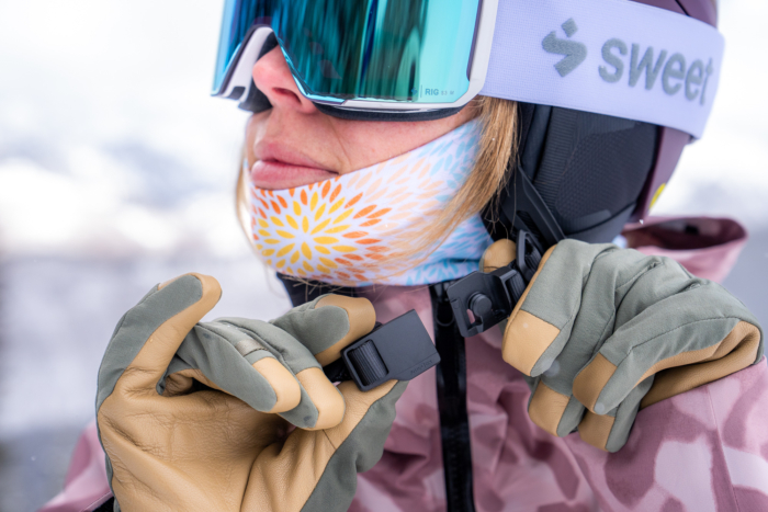 Morgan Tilton testing the Smith Vantage 2 MIPS; (photo/Jason Hummel)