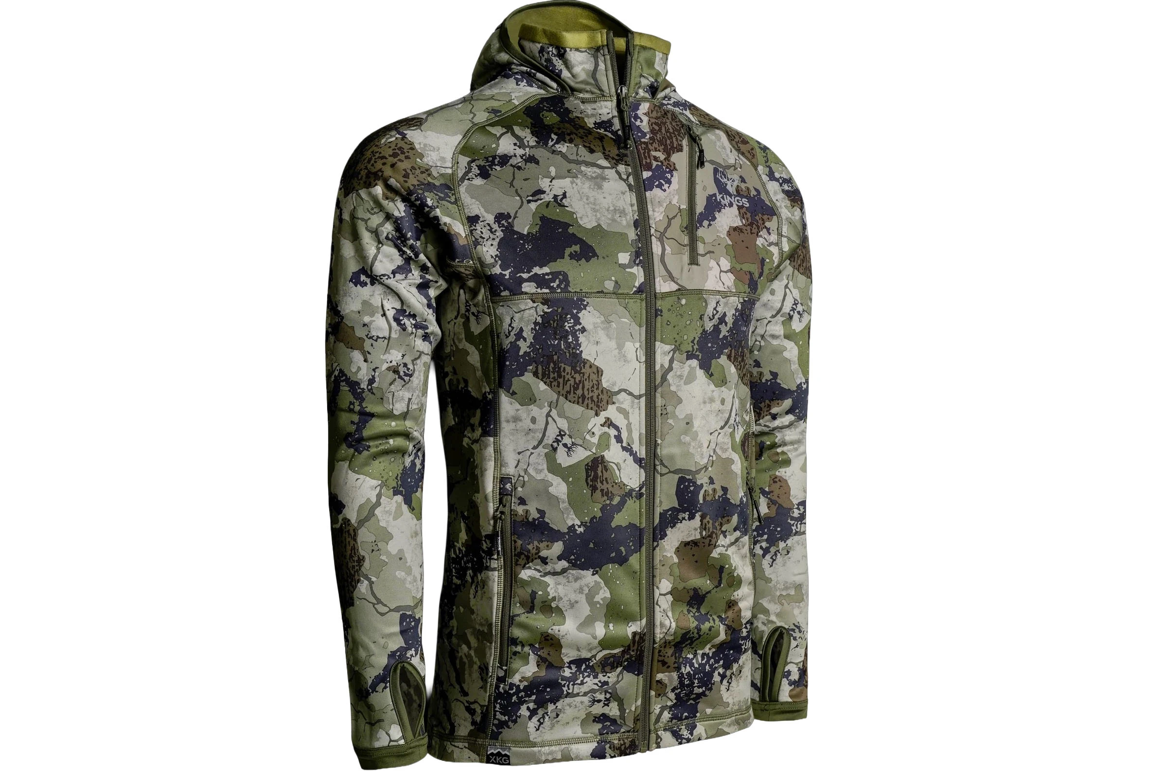 KINGS CAMO Men's XKG Pinnacle Full Zip Versatile Hunting Jacket - Colors & Sizes