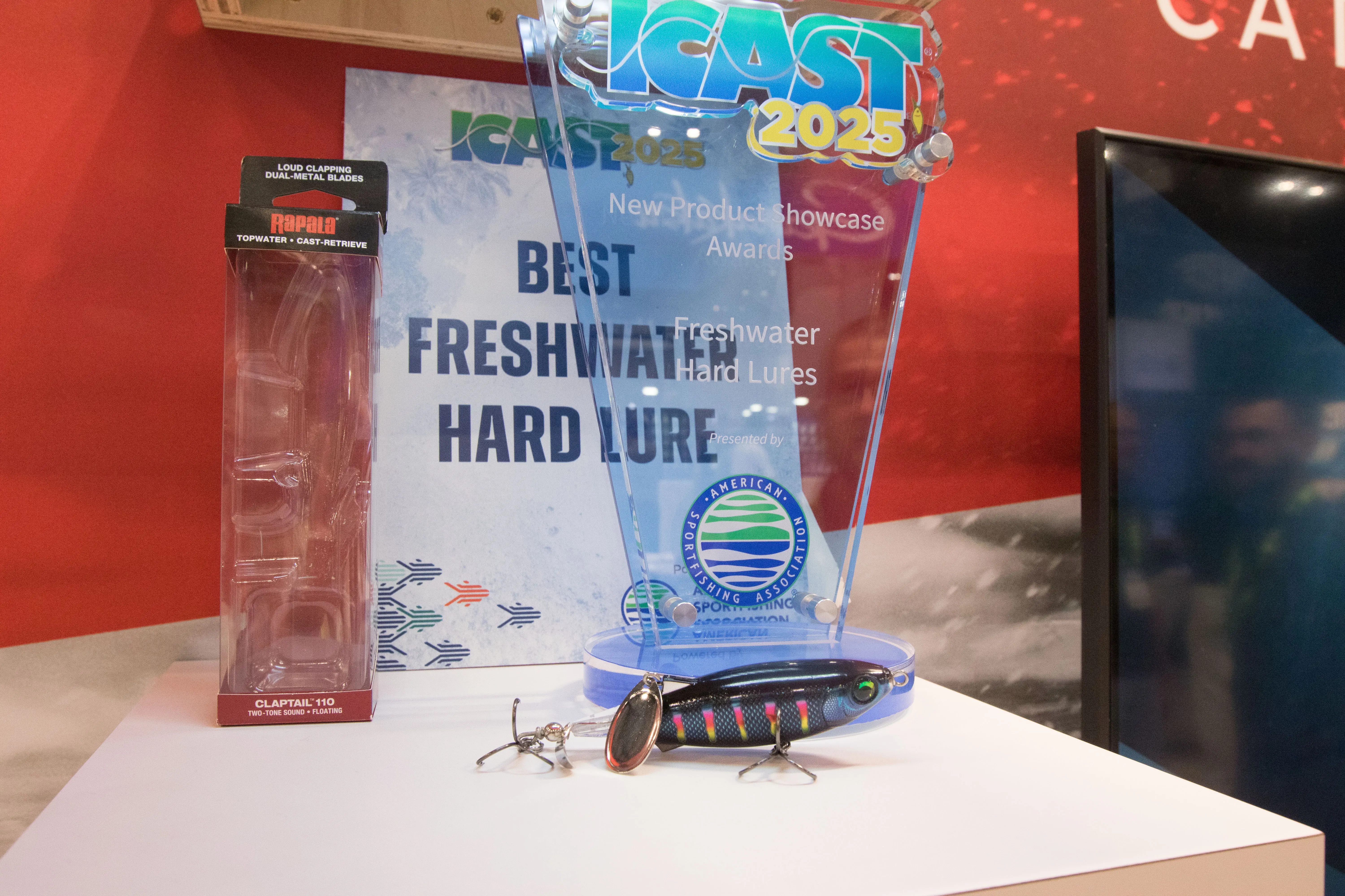 ICAST 2025 Best Freshwater Hard Lure, the Rapala Claptail