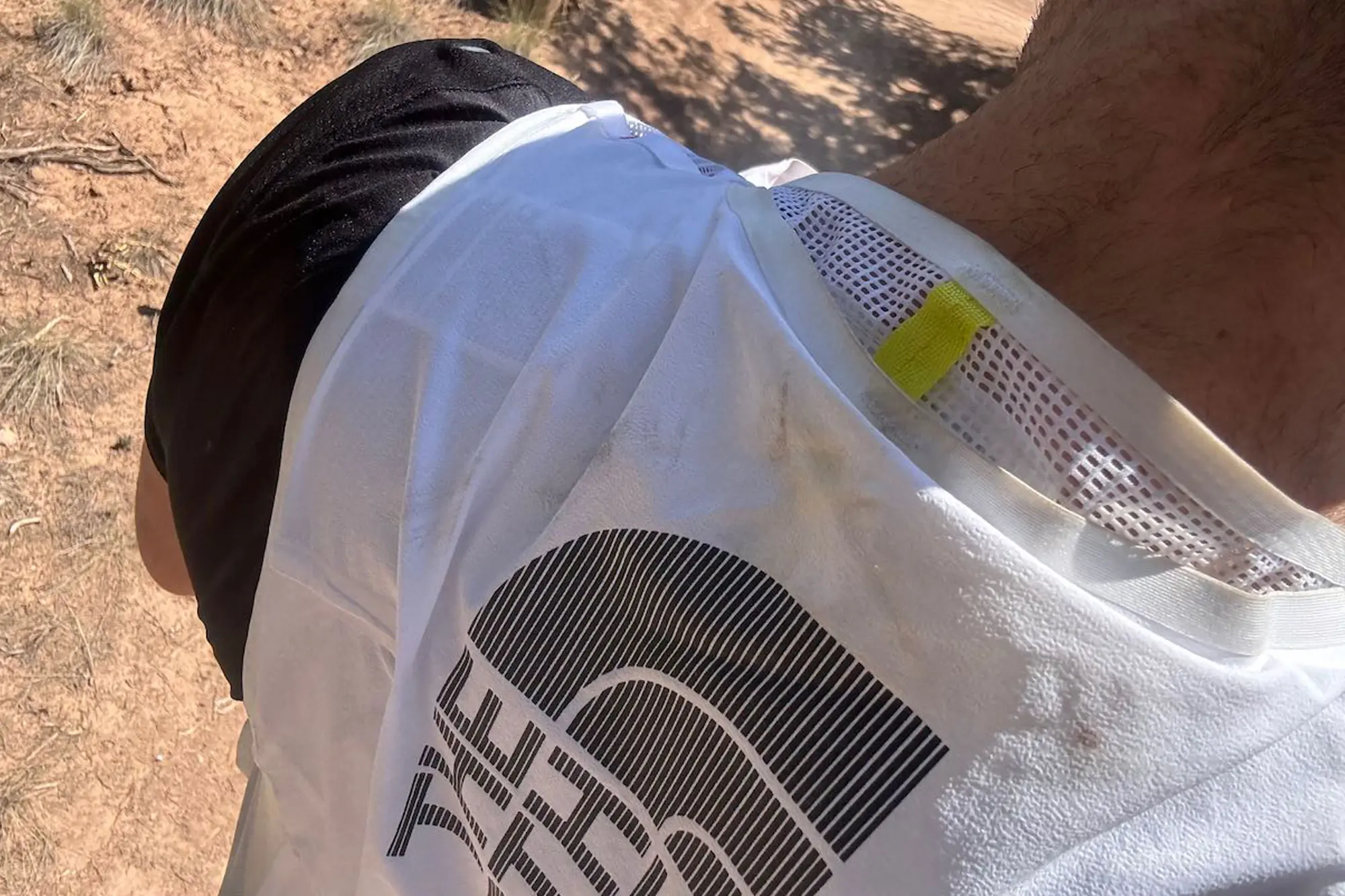 the back of the Summit Series Run Vest 5