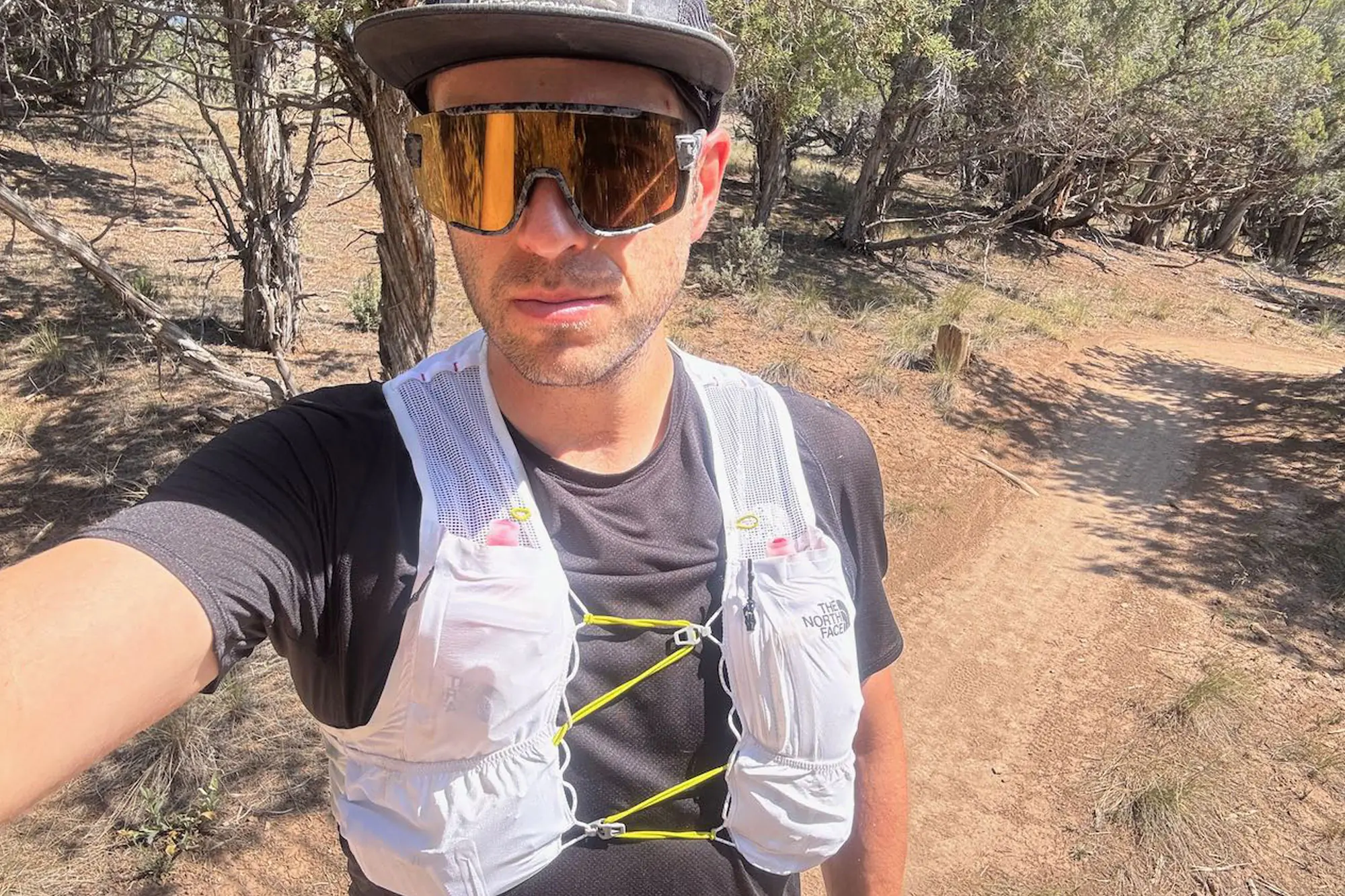 selfie with The North Face’s new Trail Run Vest 5
