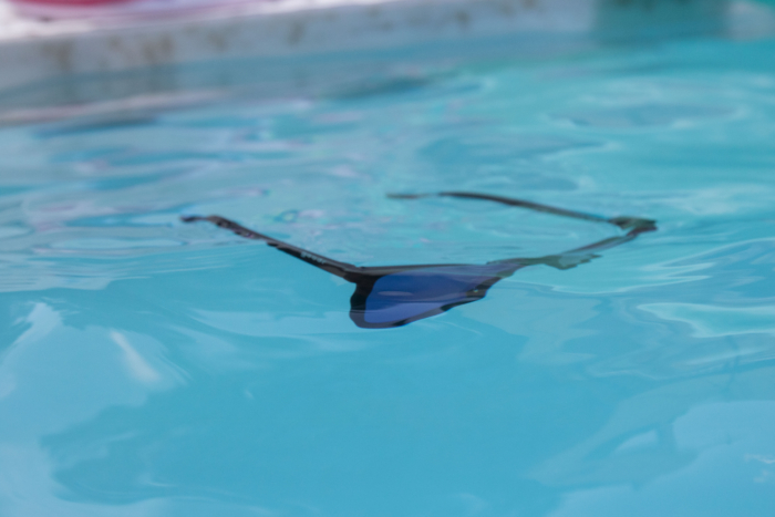 Goodr Tidal G Sunglasses in a pool