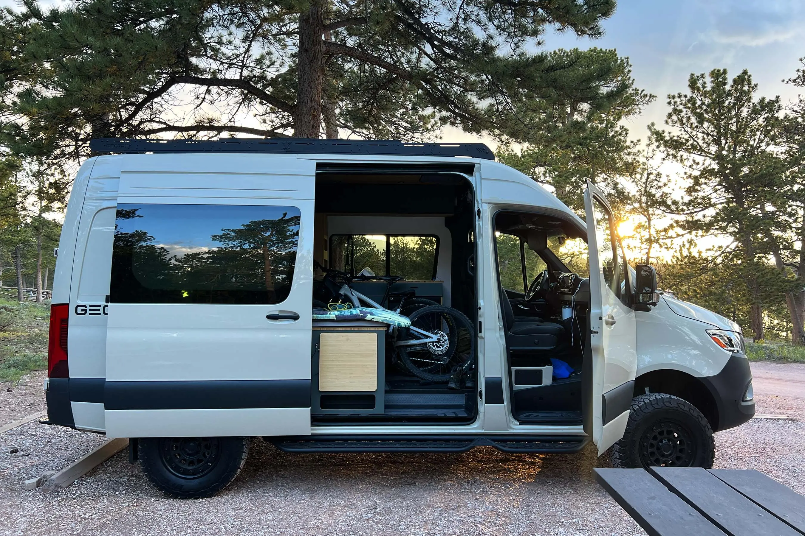 Geotrek camper van build review