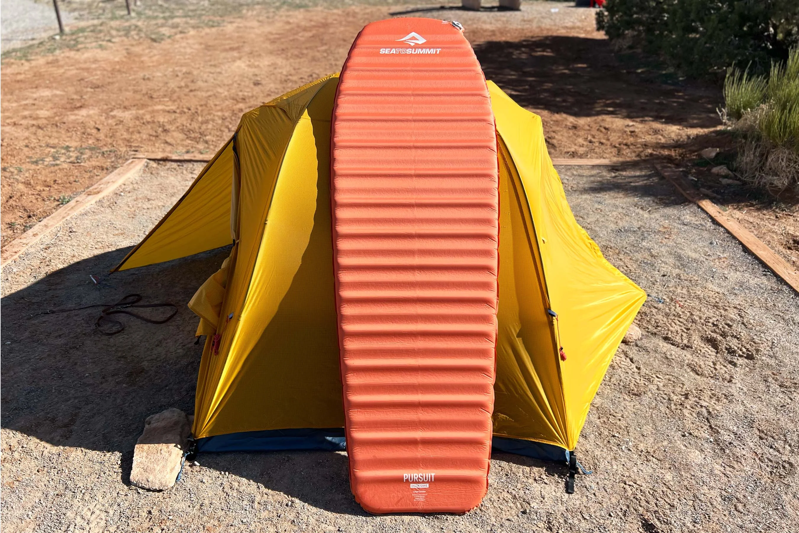 Sea to Summit Pursuit self inflating sleeping pad backpacking