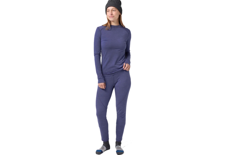 Stio Women’s Basis PeakWool Lightweight Crew LS and Tight