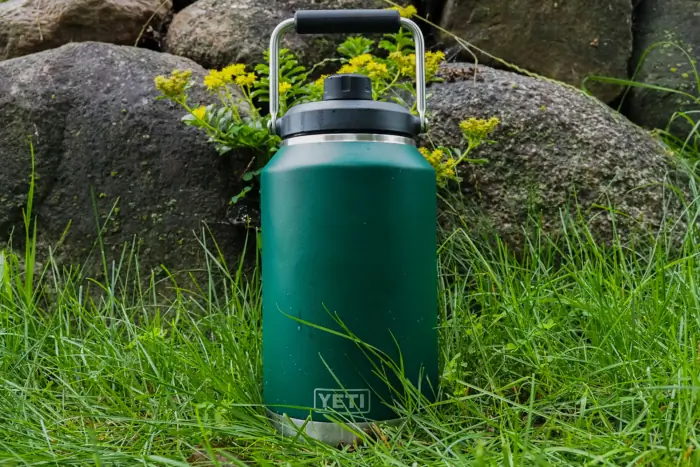 YETI Rambler one gallon jug outside