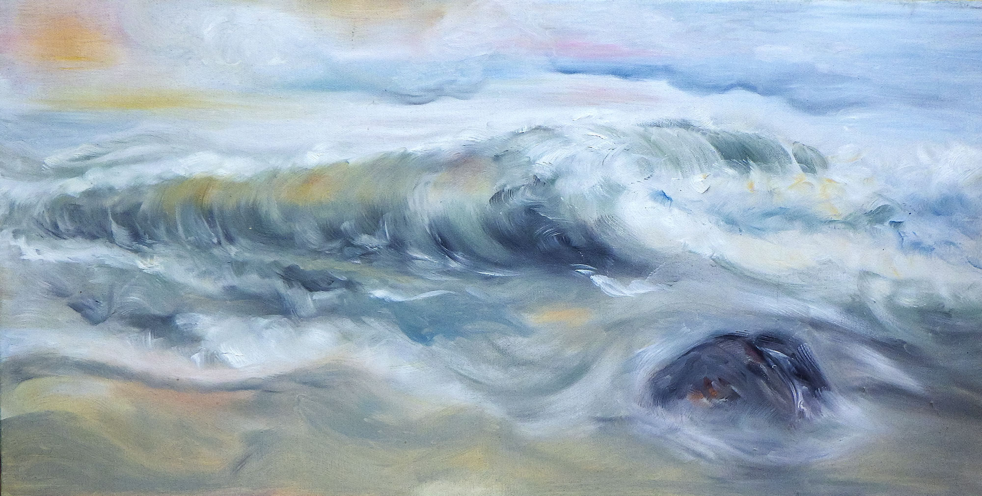 Dianne Levy wave painting