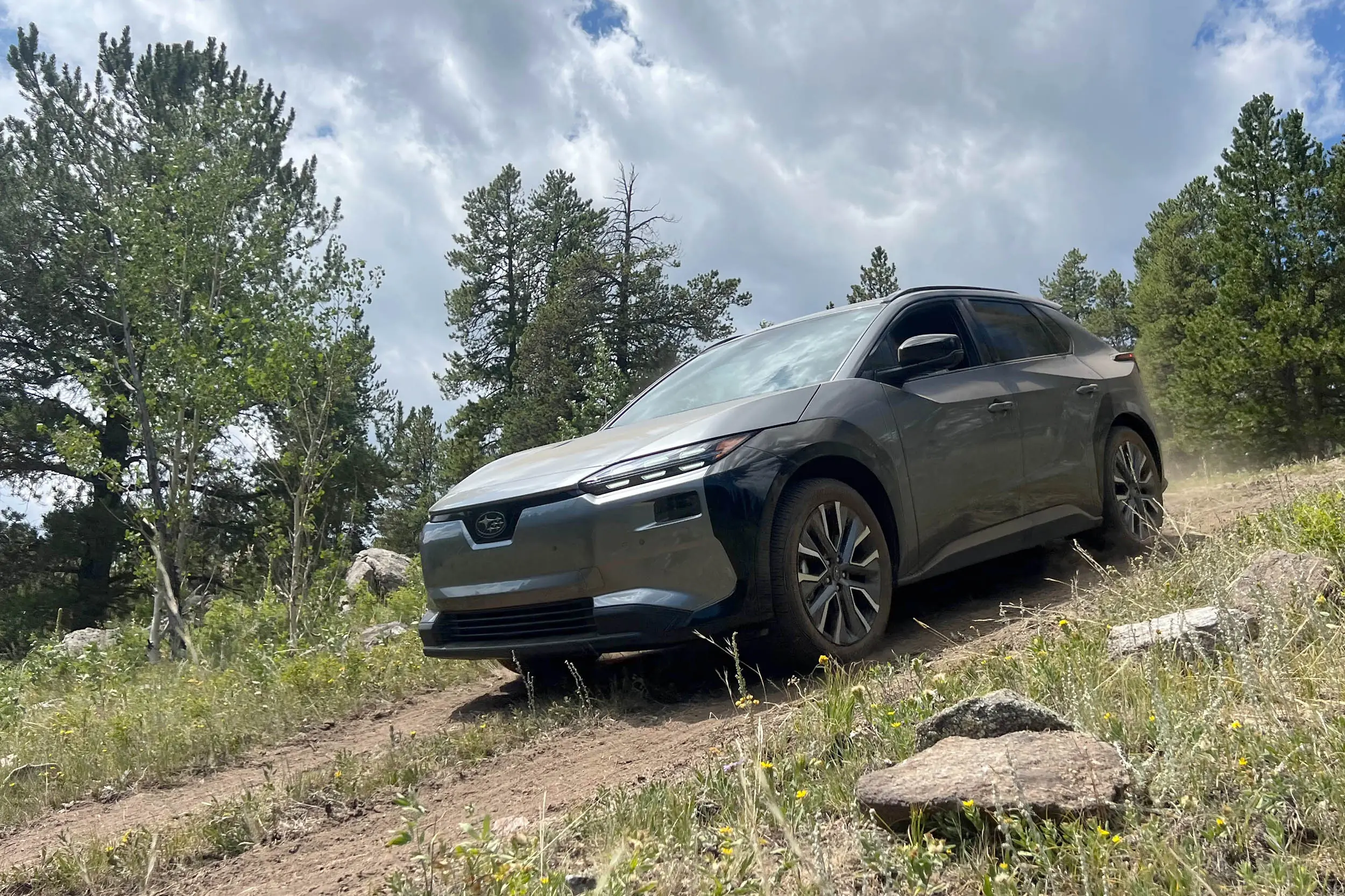2026 Subaru Solterra descending slope