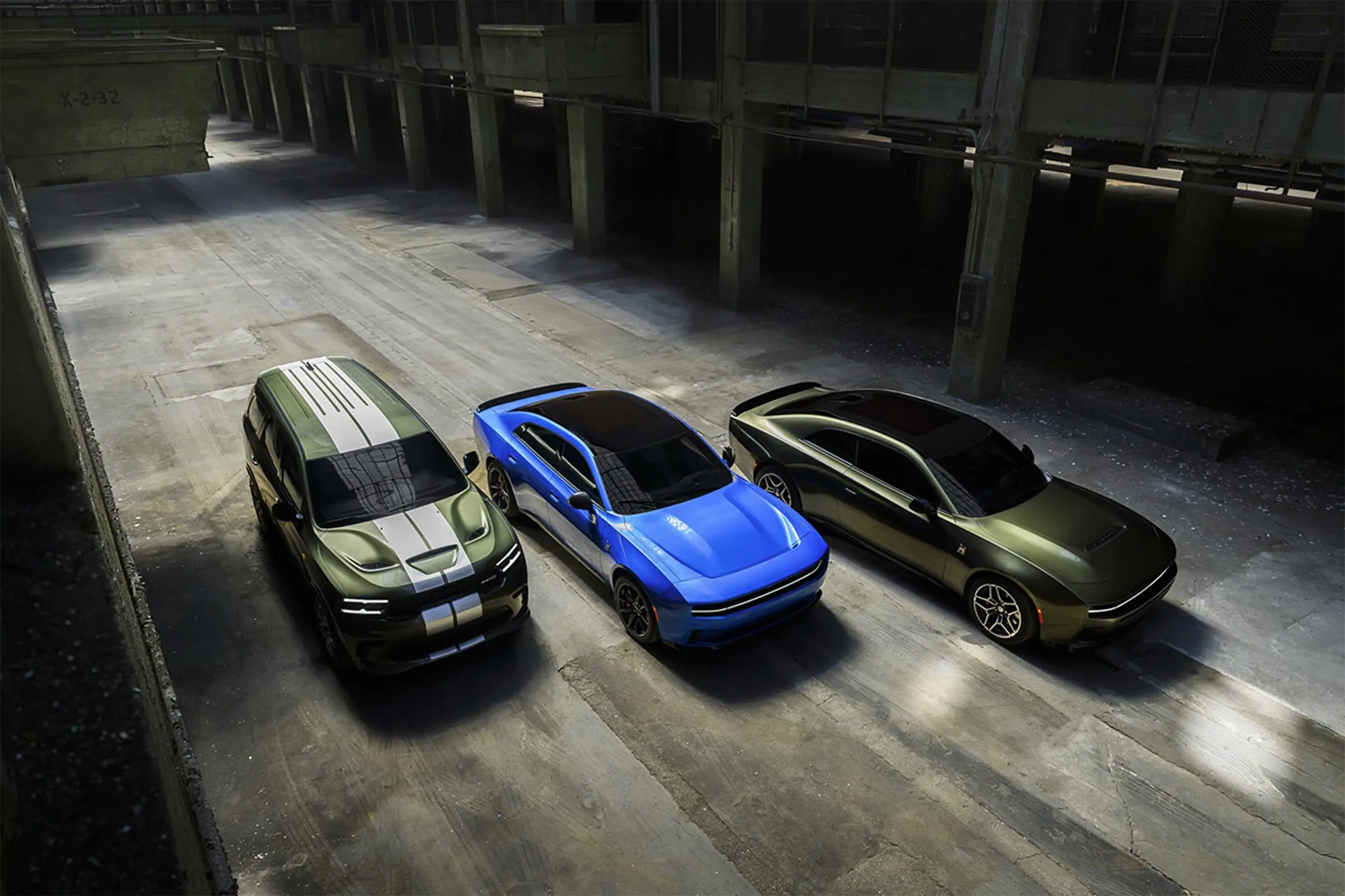 Dodge Durango Hellcat and Charger and Charger Daytona