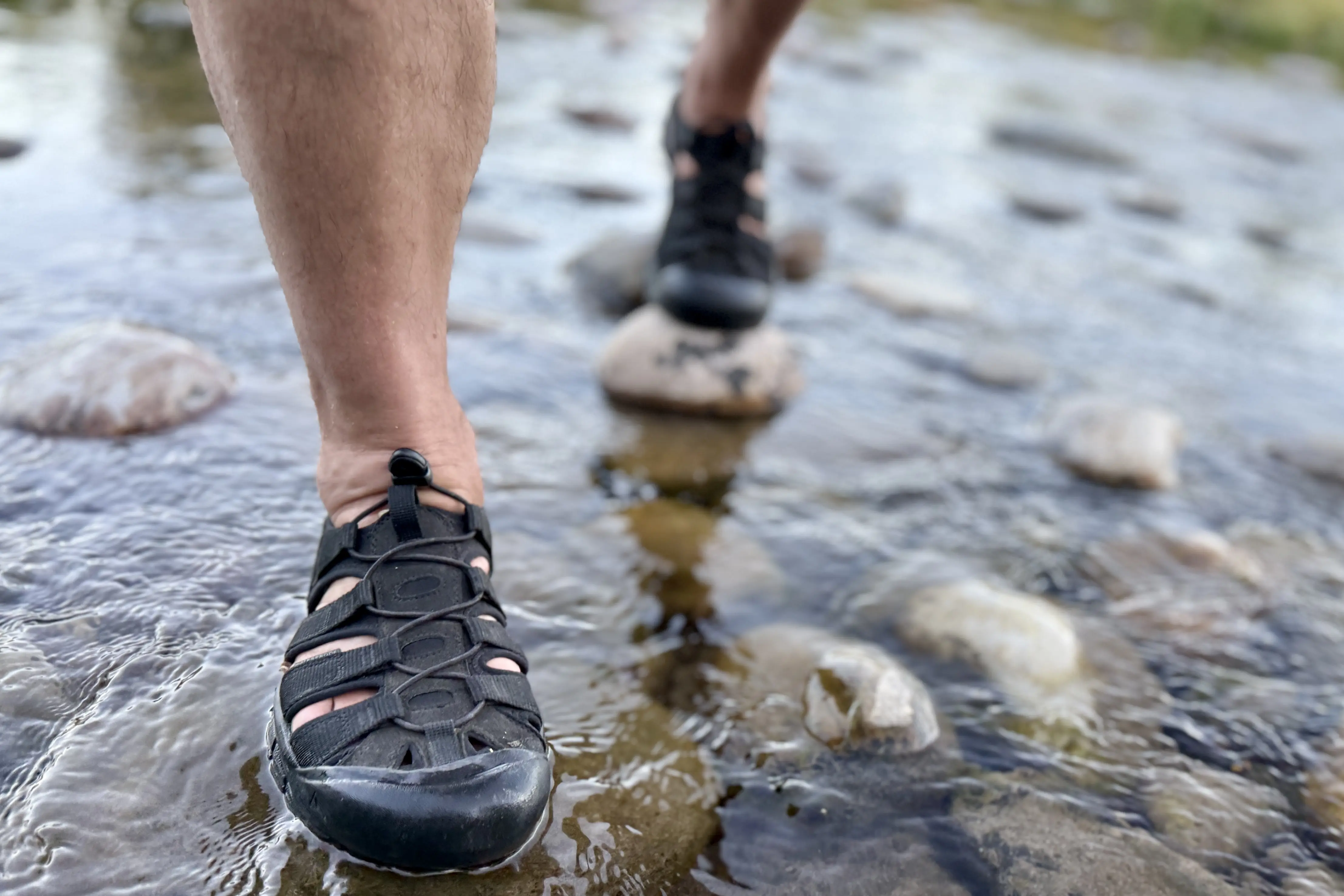 keen newport h2 in shallow river