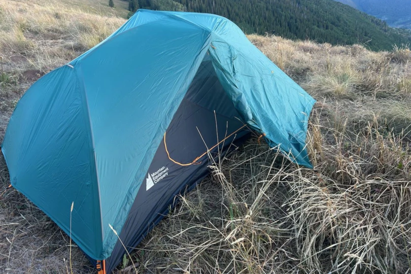 MEC Spark UL 2 Tent on a mountain