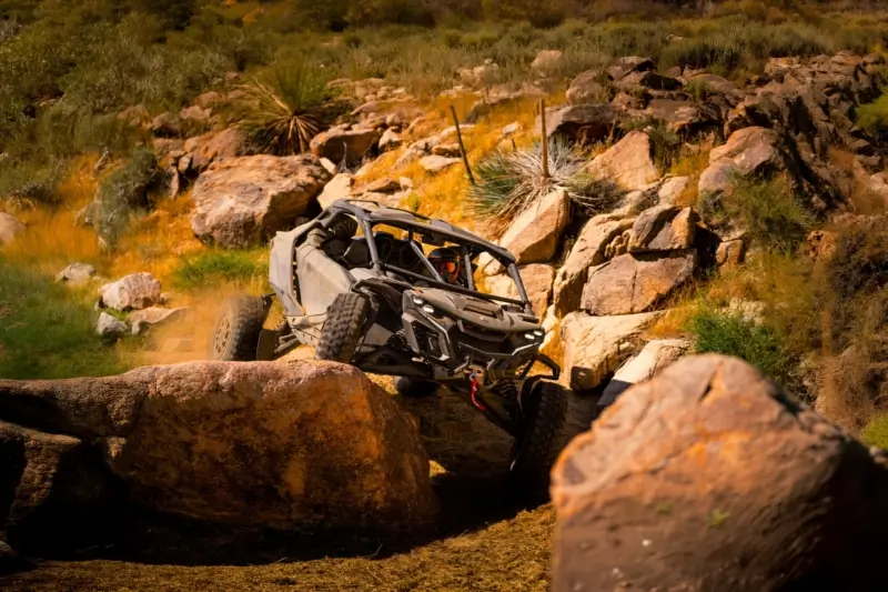 Ready for the Rocks: 2026 Can-Am Maverick R X rc Gets 35s and More Trail Goodies