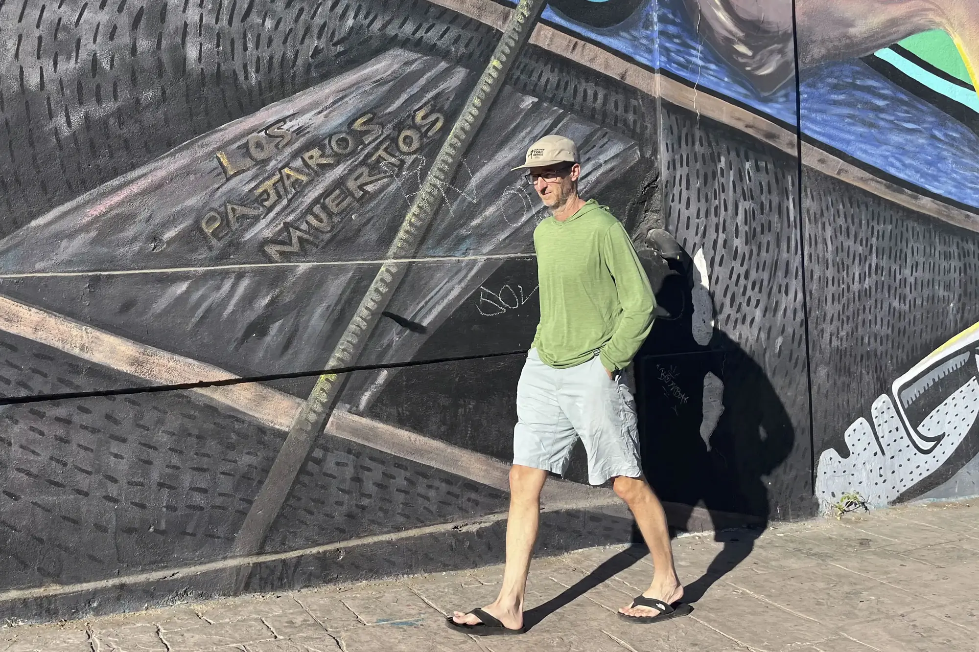 wearing the Patagonia Capilene Hoody