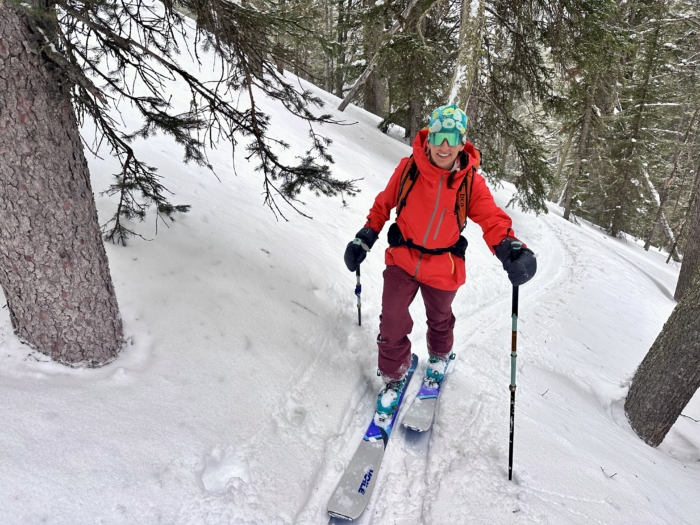 best backcountry skis Voile Hyper Manti uphill