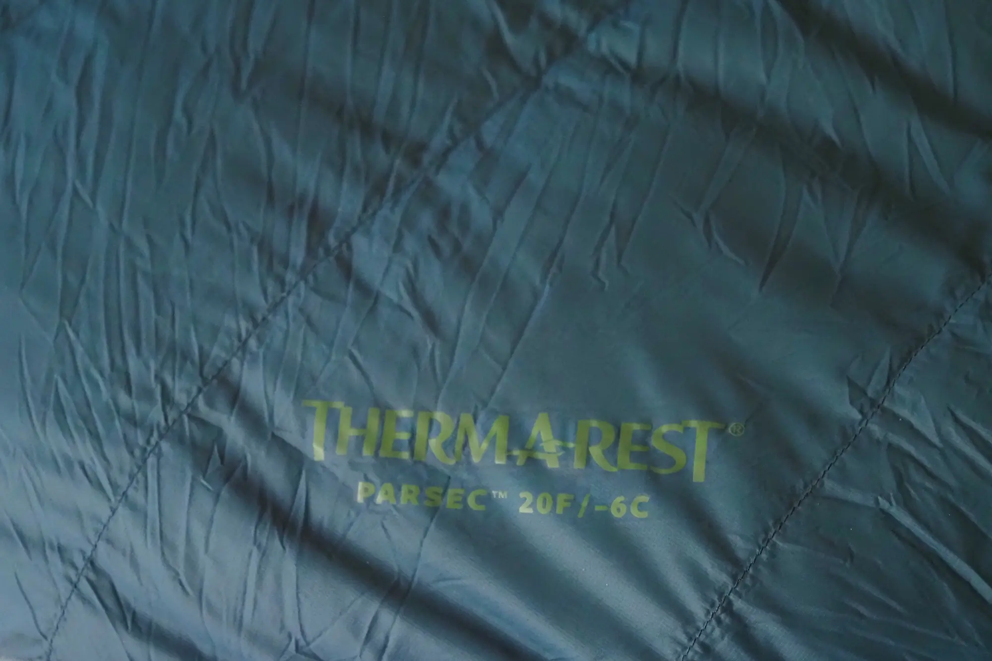 therm-a-rest parsec sleeping bag