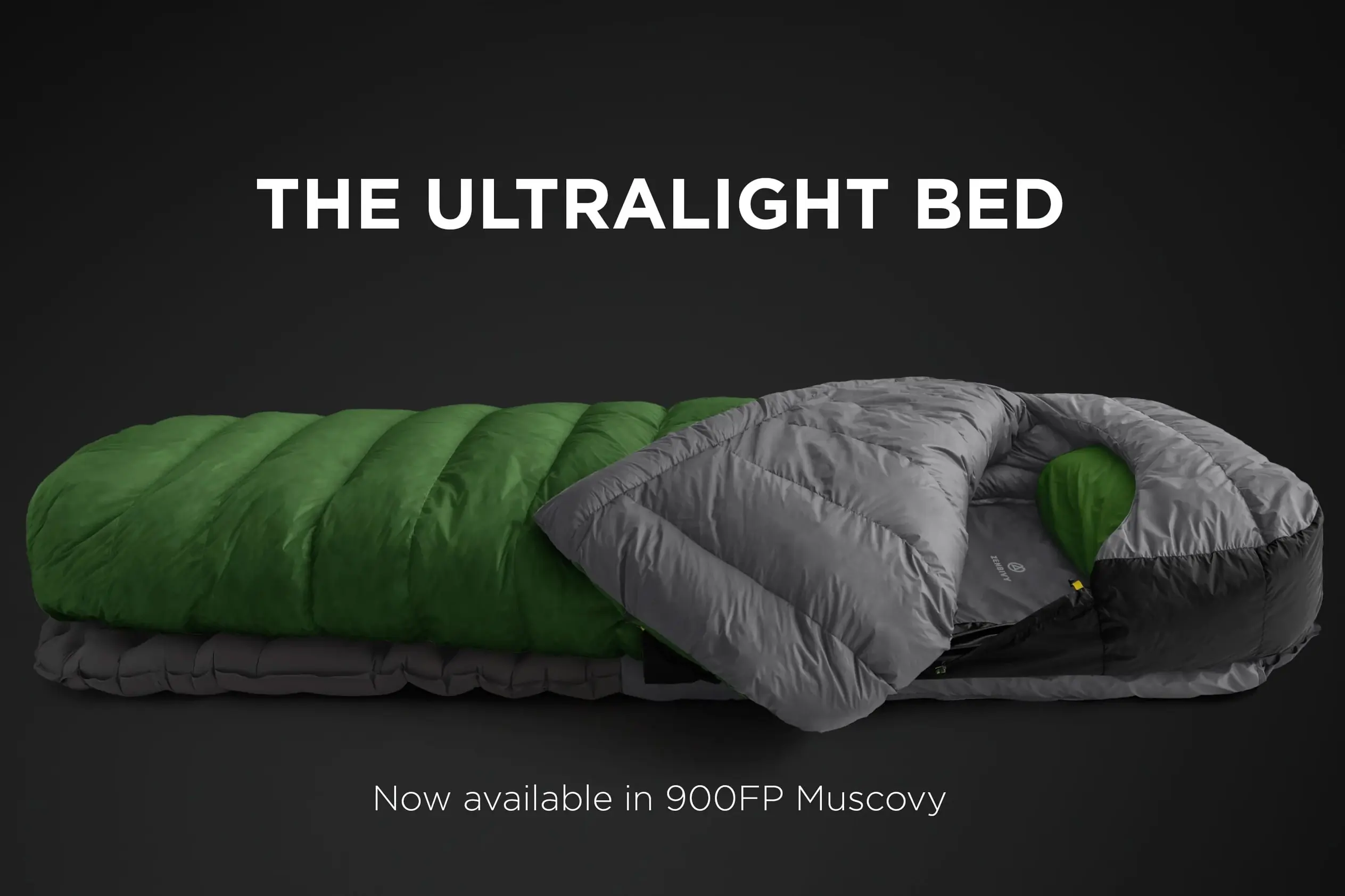 zenbivy ultralight bed with muscovy down