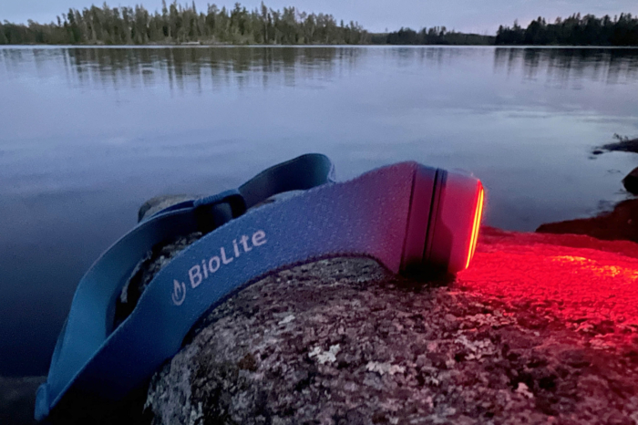 BioLite Range with red ligth on