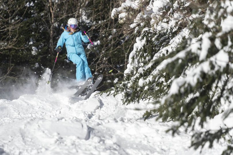 Black Diamond Impulse Ti 104 W on the slopes