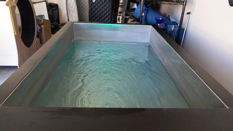 Sun Home Cold Plunge Pro interior detail