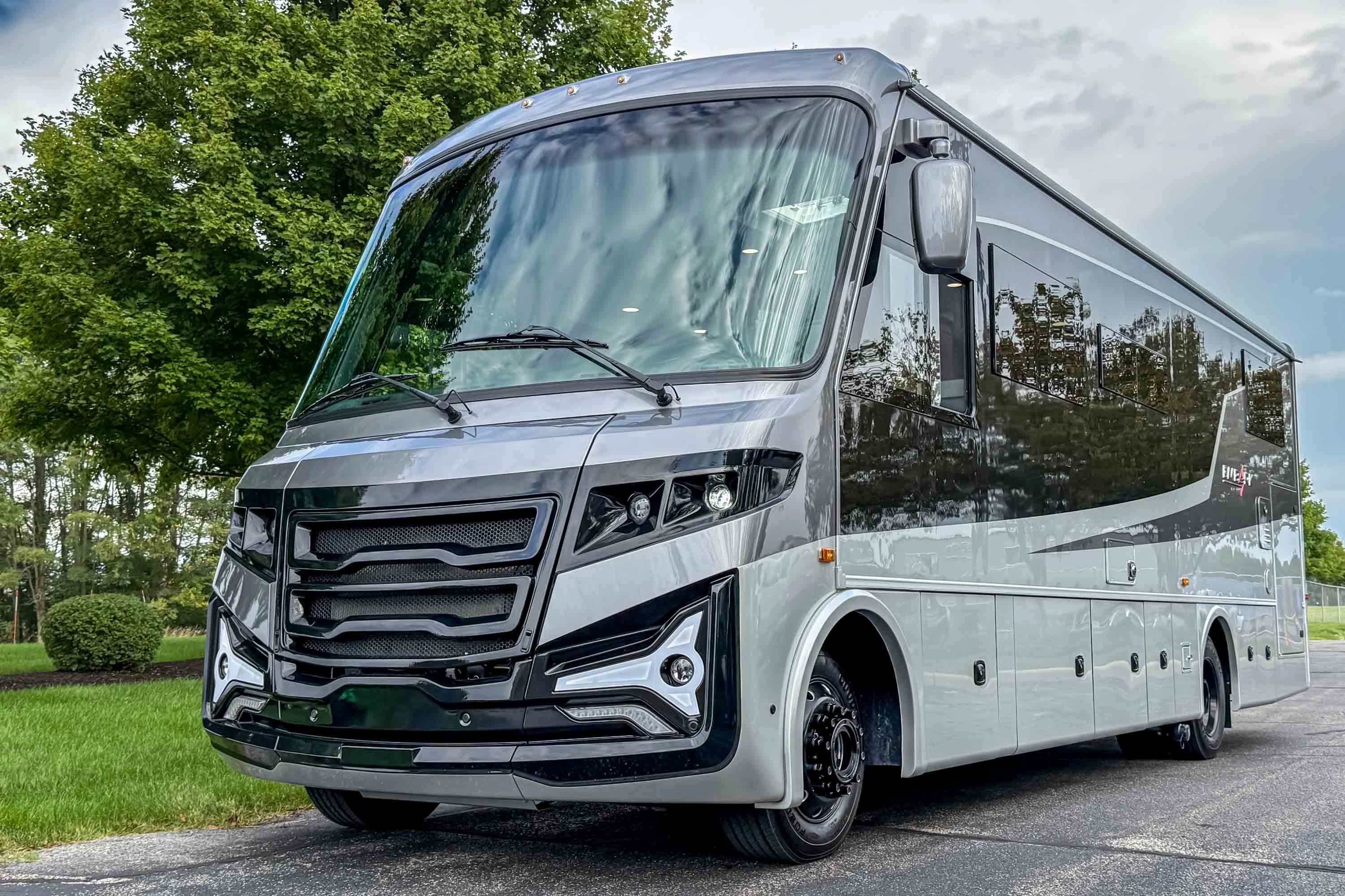 First Drive Review of World’s First Class A Electric Motorhome With Range Extender: 2026 Entegra Coach Embark