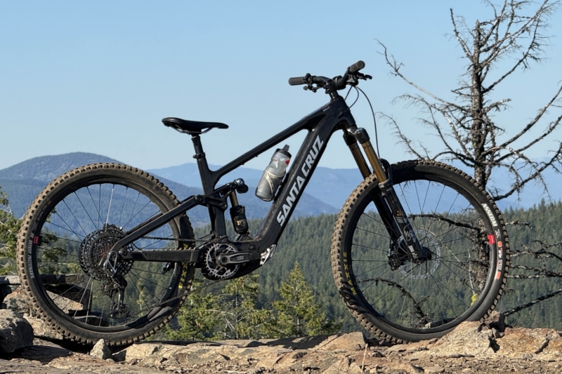 Built for Downhill, Big Drops, and Whips: Santa Cruz Bullit X0 AXS RSV E-Mountain Bike Review