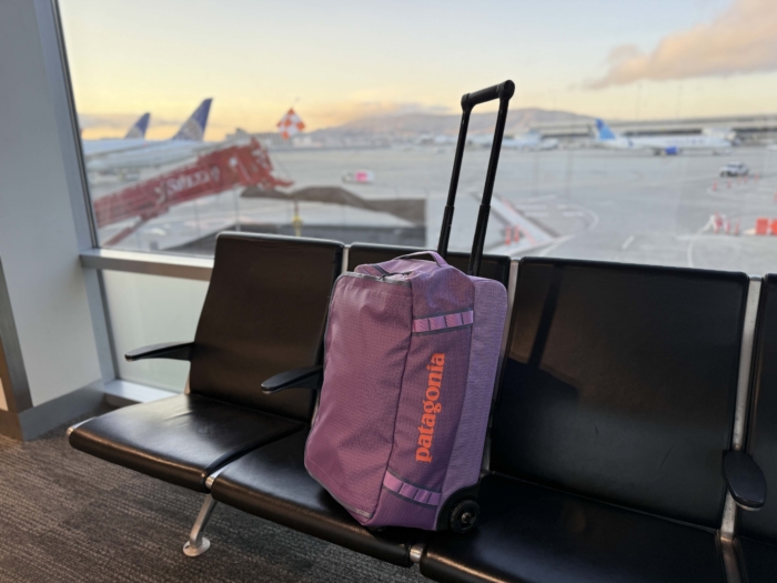 Built for Transpacific Flights and Japan’s Bullet Trains: Patagonia Black Hole Wheeled Duffel 40L Review