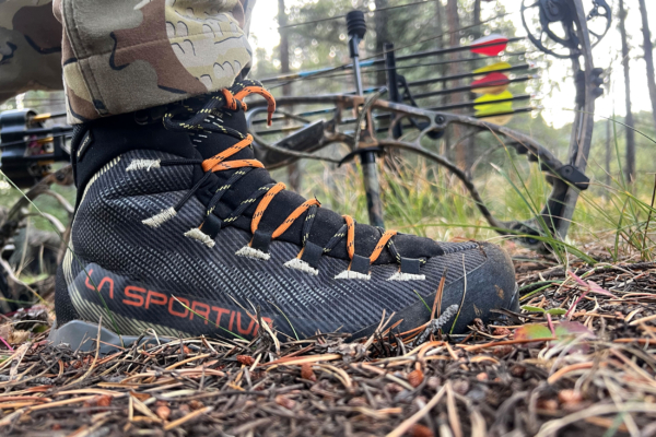 La Sportiva Aequilibrium GTX Hike with a bow and arrows