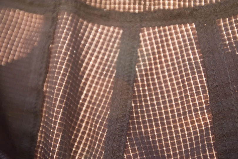 Micro-perforations in pants