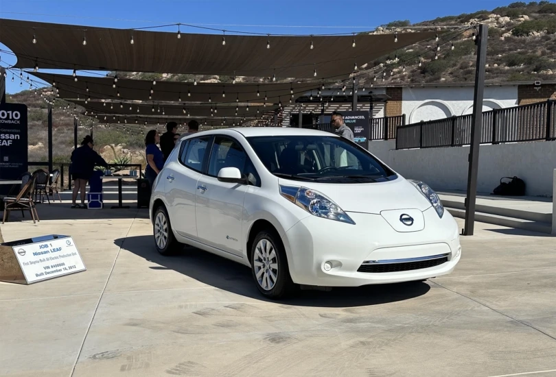 first "saleable," Job 1 Leaf from 2011