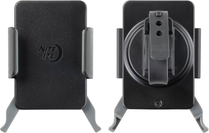 Black smartphone mount for bike's handlebars