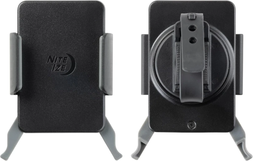 Black smartphone mount for bike's handlebars